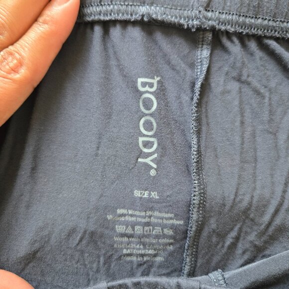 Boody Pajama Set Navy Blue XL - Picture 3 of 4